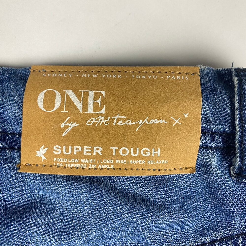 One Teaspoon Jeans Size 25 Super Tough Super Relaxed Tapered Leg Harem Pants - Picture 6 of 16
